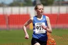 Josie Cram (Morpeth) wins the 800 metres.
